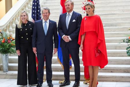 König Willem-Alexander und Königin Máxima: Volles Programm in den USA König Willem-Alexander und Königin Máxima: Volles Programm in den USA