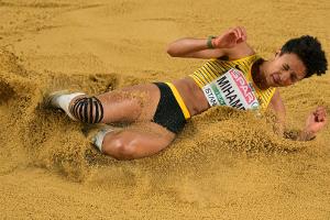 7-Meter-Sprung: Mihambo locker ins EM-Finale