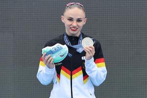 Synchronschwimmerin Bleyer gewinnt erneut EM-Silber