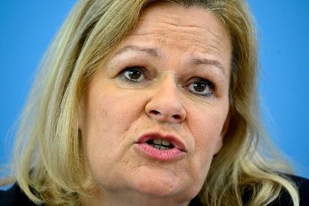 EM-Grenzkontrollen: Faeser legt Festnahmen offen