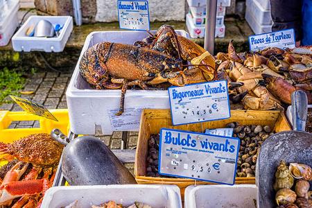Bretagne - Fischmarkt
