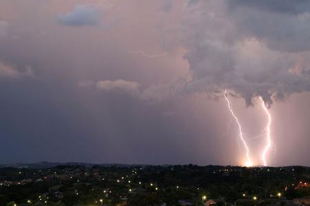 Regen Gewitter Hagel