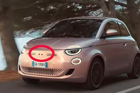 Fiat 500 No Logo Werbung