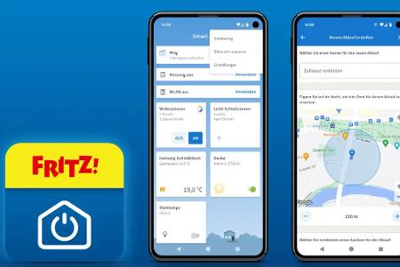 Fritz App Smart Home unterstützt jetzt auch Geofencing