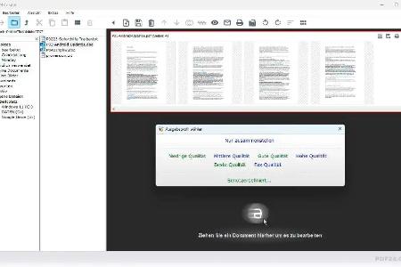 Wenn Sie ein TXT-Dokument in ein PDF umwandeln möchten, um Bearbeitungen zu verhindern, können Sie dies ganz einfach mit dem PDF Creator erledigen und dabei vor dem Speichern die Qualität festlegen.
