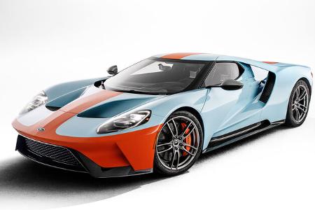 Ford GT Heritage-Edition Gulf Oil