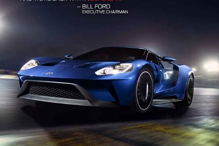 Ford GT Besitzerbroschüre 