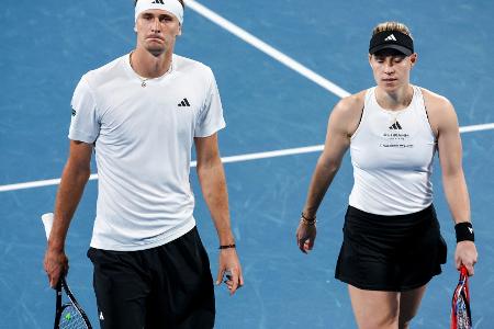 Kerber plant Mixed mit Zverev: Kerber plant Mixed mit Zverev: