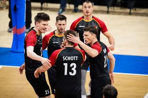 Nations League: Volleyballer holen Sieg zum Abschluss