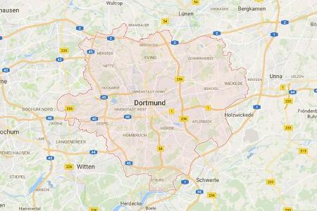 Karte Dortmund