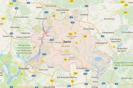 Karte Berlin