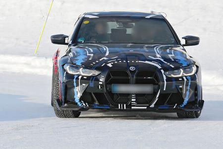 Erlkönig BMW i4 M Quad Motor