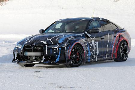 Erlkönig BMW i4 M Quad Motor