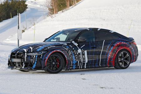 Erlkönig BMW i4 M Quad Motor