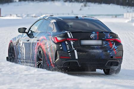 Erlkönig BMW i4 M Quad Motor