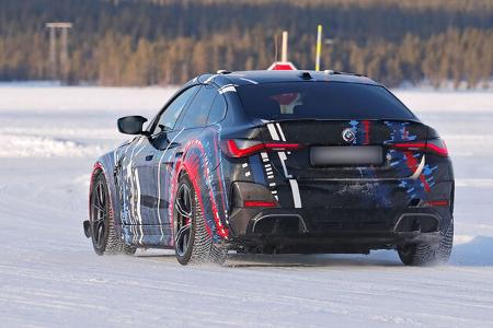 Erlkönig BMW i4 M Quad Motor