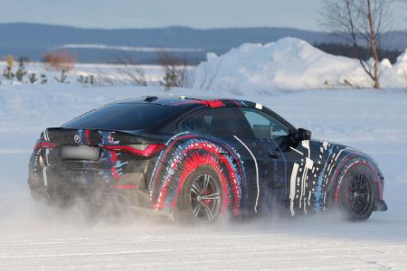 Erlkönig BMW i4 M Quad Motor
