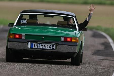 Meistro Stiftung Voltimer Elektro Umbau Oldtimer Porsche 914 4 New Mobility Rallye 2024