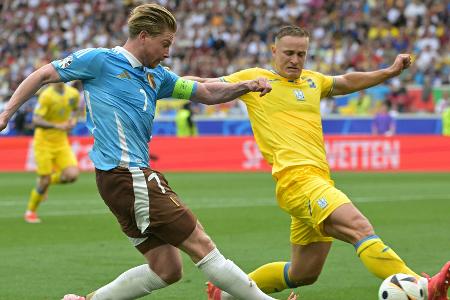 Belgien zittert sich ins Achtelfinale - Ukraine raus Belgien zittert sich ins Achtelfinale - Ukraine raus