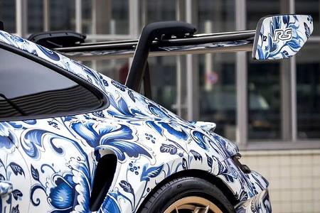 Porsche 911 GT3 RS Delfter Porzellan Einzelstück Niederlande