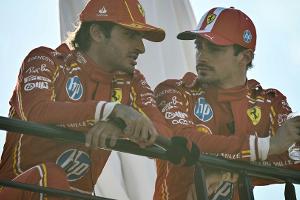 Ein "Ding-Dong" ohne Folgen? Sainz und Leclerc bei Ferrari