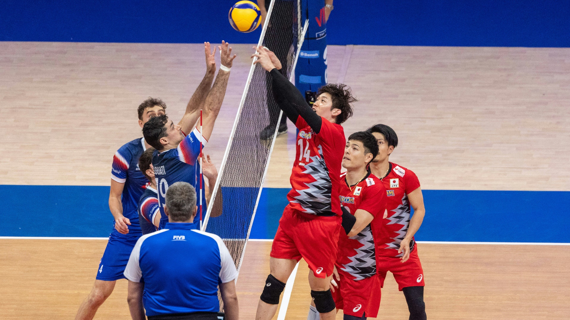 Volleyball Olympiasieger Frankreich gewinnt Nations League