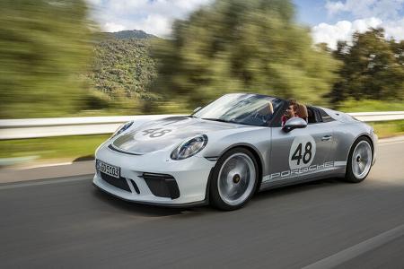 Porsche 911 Speedster, Fahrbericht, spa0619