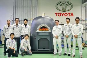 Toyota backt Pizza mit Wasserstoff