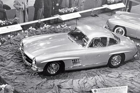 Mercedes 300 SL, Max Hoffman, Austellungsraum