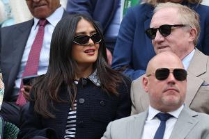 Wimbledon: Salma Hayek und François-Henri Pinault in Royal Box