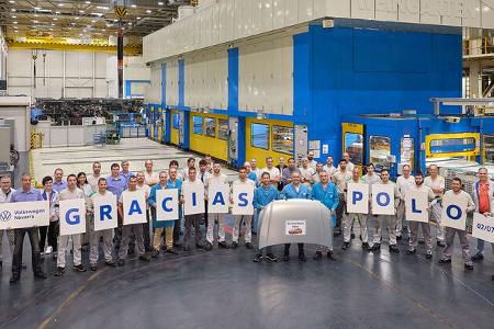 VW Polo Produktionsende Pamplona Navarra Juli 2024