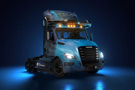 Freightliner eCascadia autonomer Elektro-Lkw