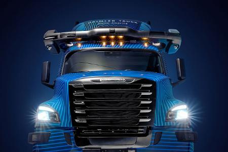 Freightliner eCascadia autonomer Elektro-Lkw