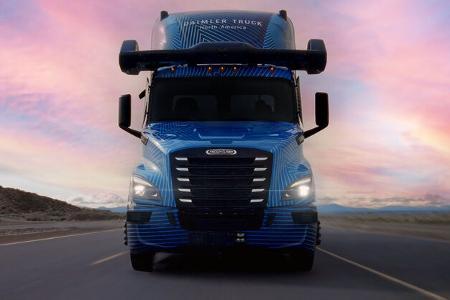 Freightliner eCascadia autonomer Elektro-Lkw