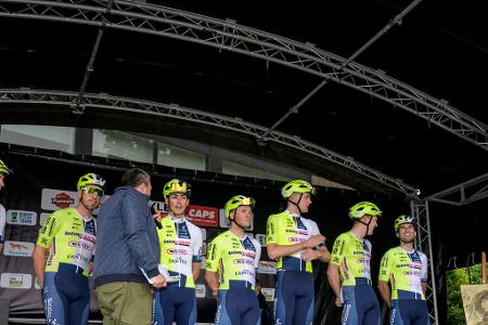 INTERMARCHÉ - WANTY - Louis Meintjes, Biniam Girmay, Gerben Thijssen, Hugo Page, Laurenz Rex, Mike Teunissen, Kobe Goossens, Georg Zimmermann