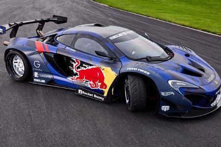 McLaren P1 als Driftcar in Goodwood.