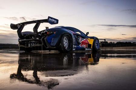 McLaren P1 als Driftcar in Goodwood.