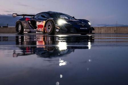 McLaren P1 als Driftcar in Goodwood.