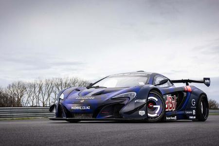 McLaren P1 als Driftcar in Goodwood.