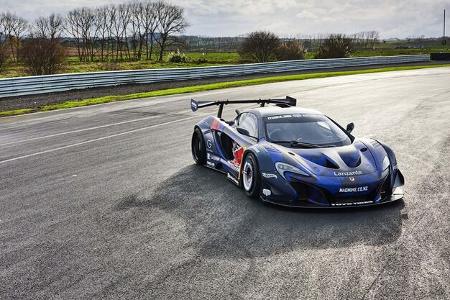 McLaren P1 als Driftcar in Goodwood.