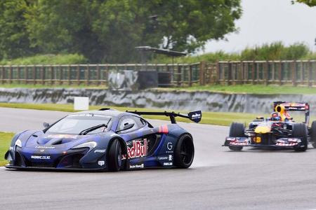 McLaren P1 als Driftcar in Goodwood.