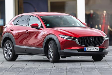 08/2021, Kosten und Realverbrauch Mazda CX-30 Skyactiv-G 2.0 M Selection