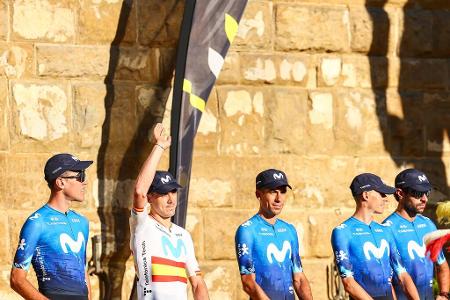 MOVISTAR TEAM - Enric Mas, Oier Lazkano, Nelson Oliveira, Davide Formolo, Alex Aranburu, Fernando Gaviria, Javier Romo, Gregor Mühlberger