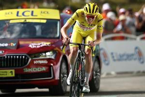 Pogacar gewinnt 15. Tour-Etappe und baut Vorsprung aus