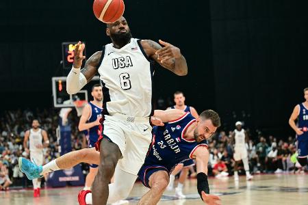 LeBron James vor Duell mit Deutschland: LeBron James vor Duell mit Deutschland: