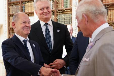 Europagipfel in Oxford: König Charles III. trifft Wolodymyr Selenskyj