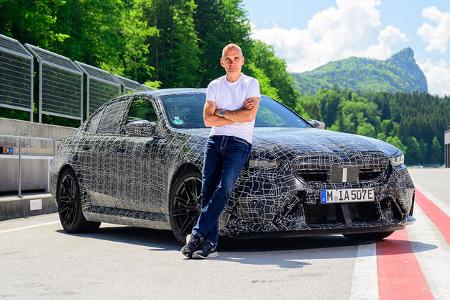 BMW M5 getarnt