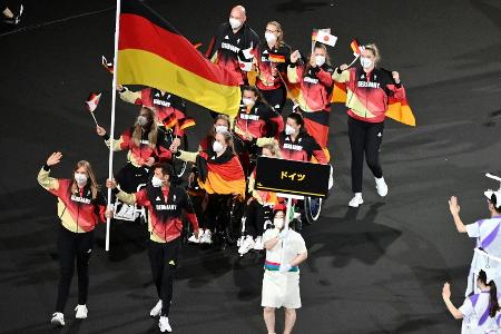 Eröffnungsfeier: Deutsches Team schon mit Eröffnungsfeier: Deutsches Team schon mit