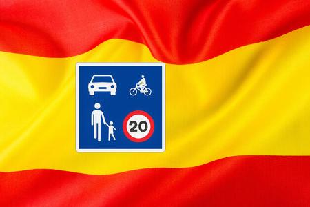 Neue spanische Verkehrsschilder