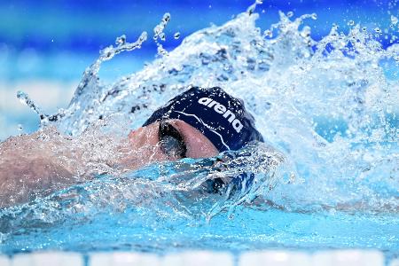 Goldkandidat Märtens schwimmt souverän als Erster ins Finale Goldkandidat Märtens schwimmt souverän als Erster ins Finale